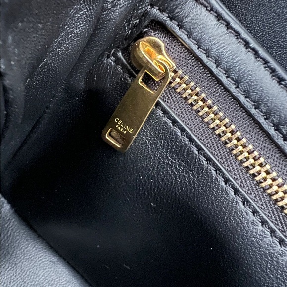 Celine teen triomphe black NWOT NO trades - Picture 10 of 11